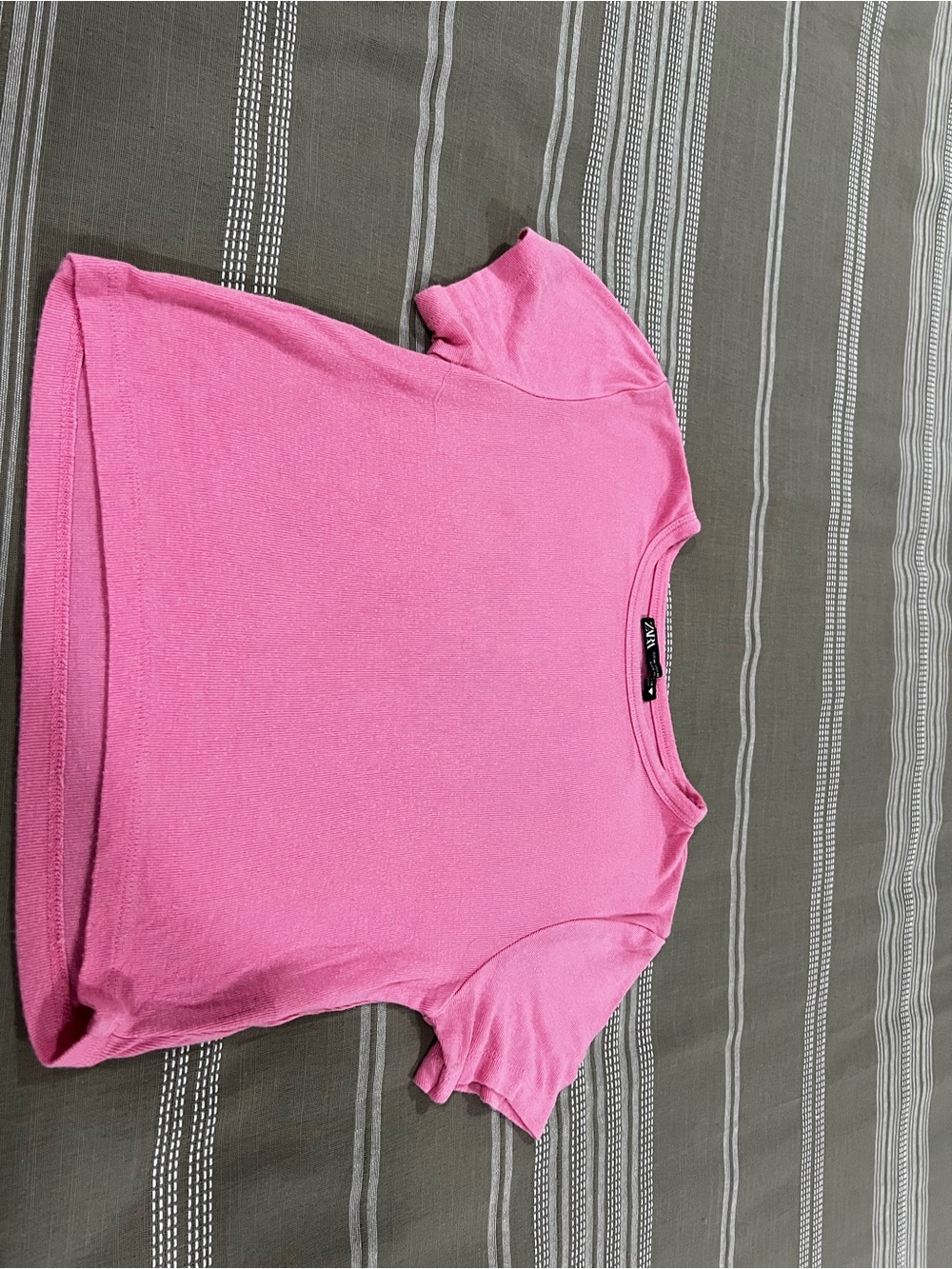 Zara Kids Bright Pink Short Sleeve Tee